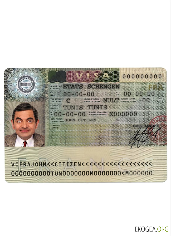 Visa Schengen français